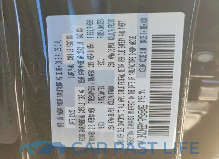 3MVDMBBM1RM645489# 14