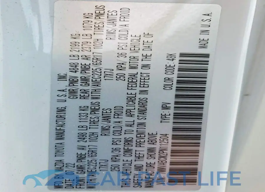 7MMVABCM2PN112504# 13