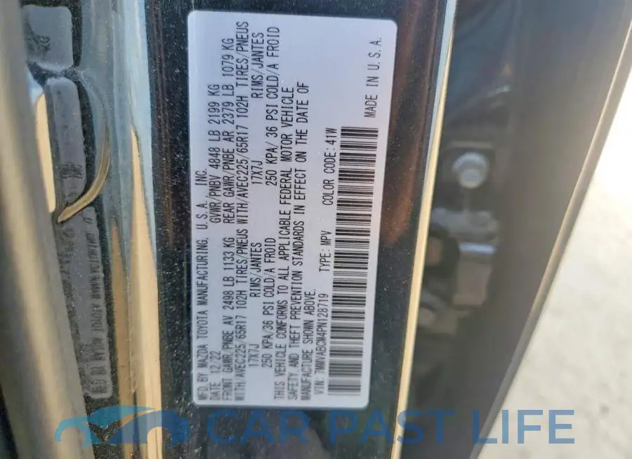 7MMVABCM4PN128719# 14