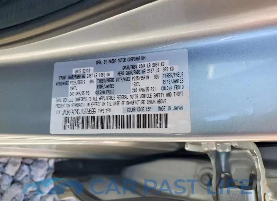 JM3KFACM8J1379599# 12