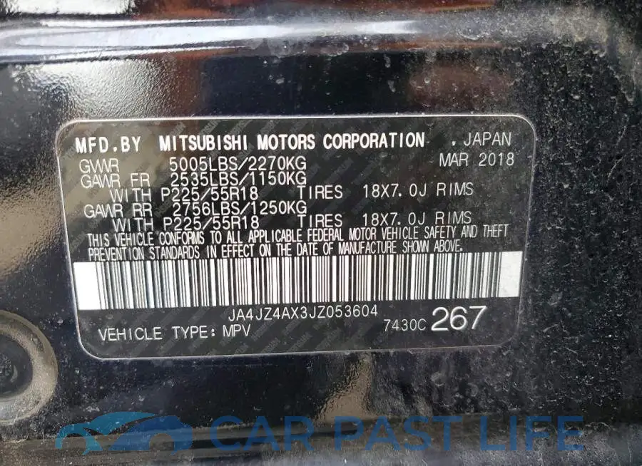 JA4JZ4AX3JZ053604# 14