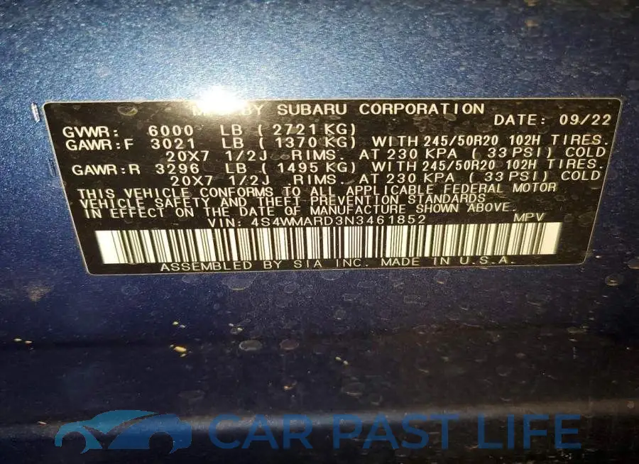 4S4WMARD3N3461852# 14