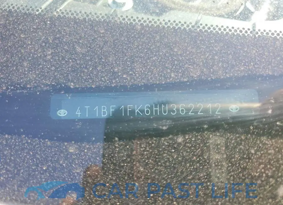 4T1BF1FK6HU362212# 12