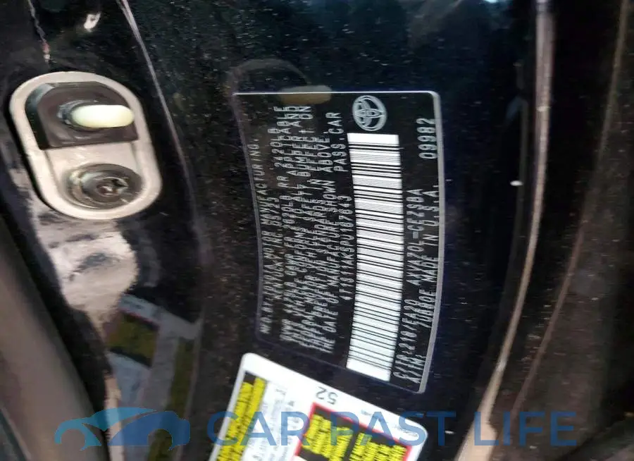 4T1S11AK5PU167643# 12