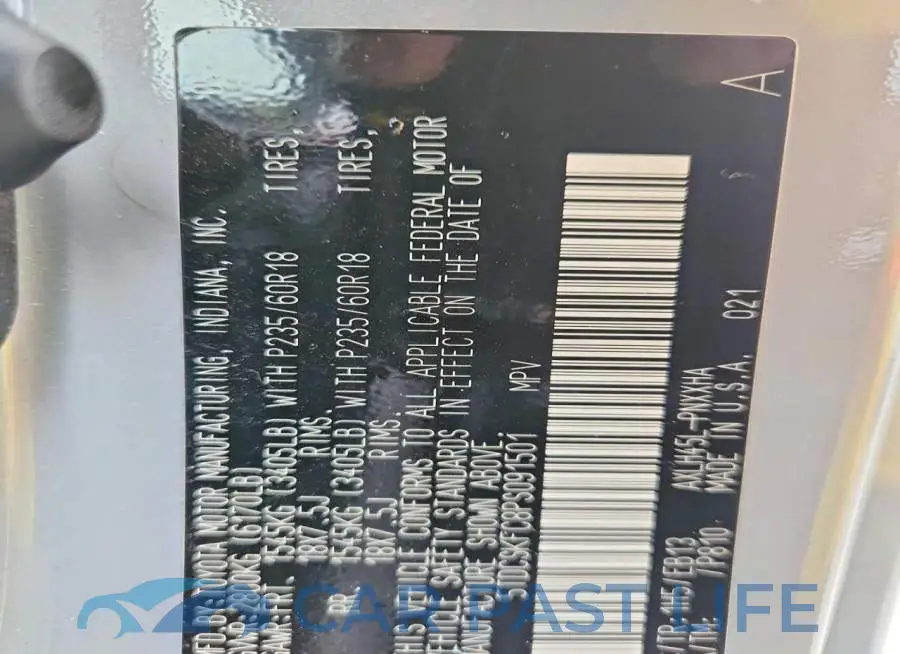 5TDCSKFC8PS091501# 13