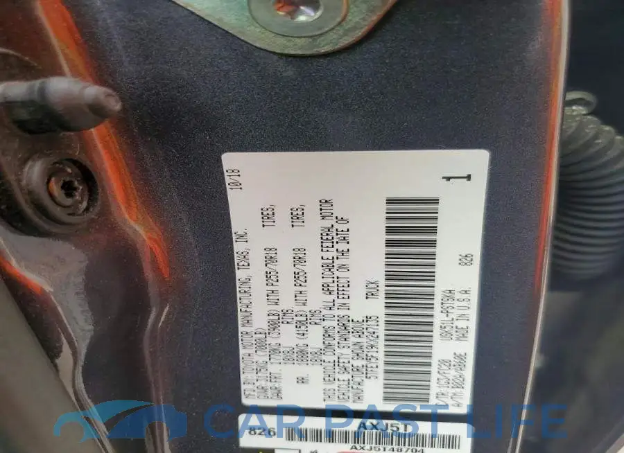 5TFEY5F19KX247135# 13