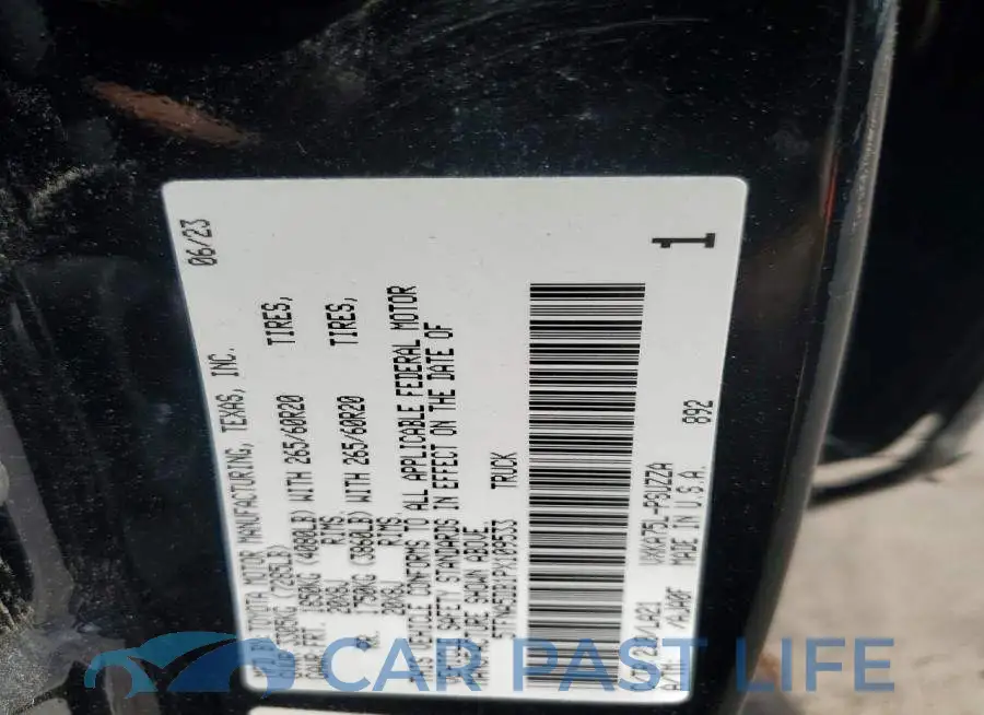 5TFNA5DB1PX109533# 12