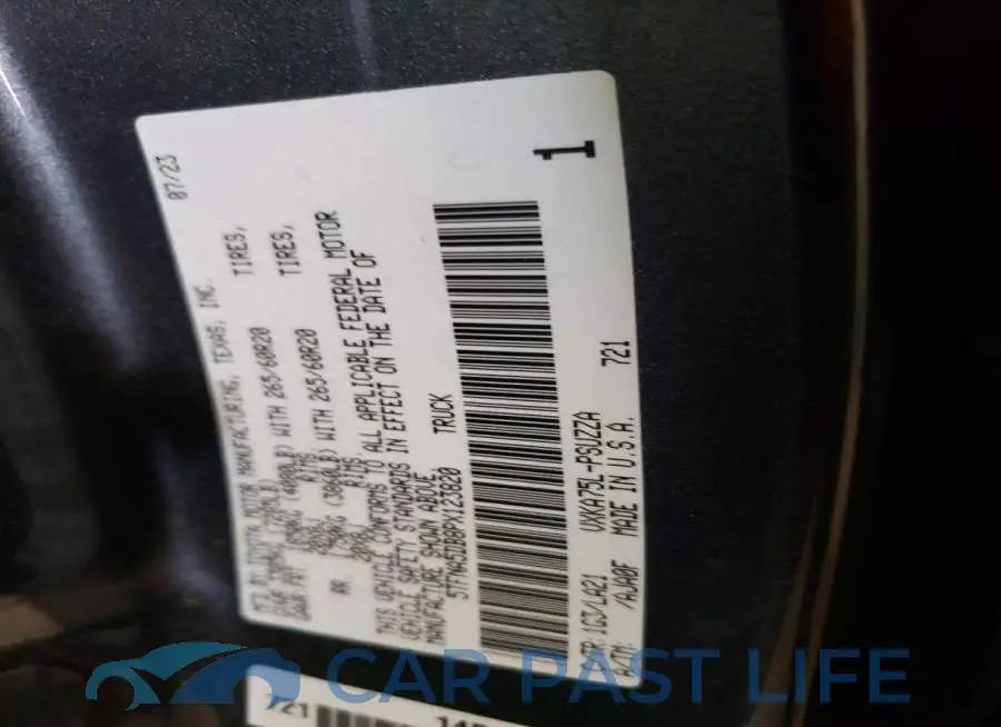 5TFNA5DB8PX123820# 13