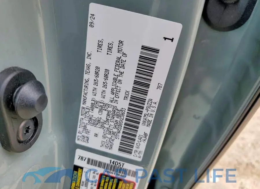 5TFNA5DB8SX238653# 13