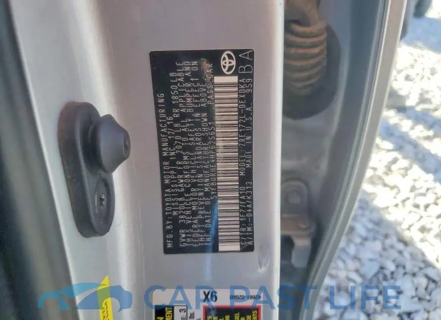 5YFBURHE4HP625651# 13