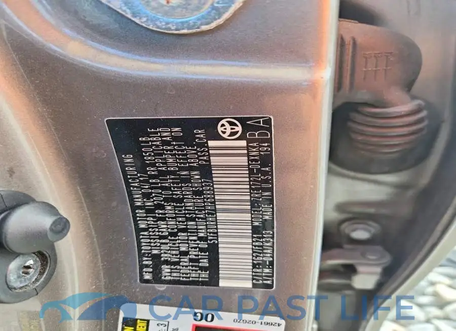 5YFBURHE7HP688937# 12