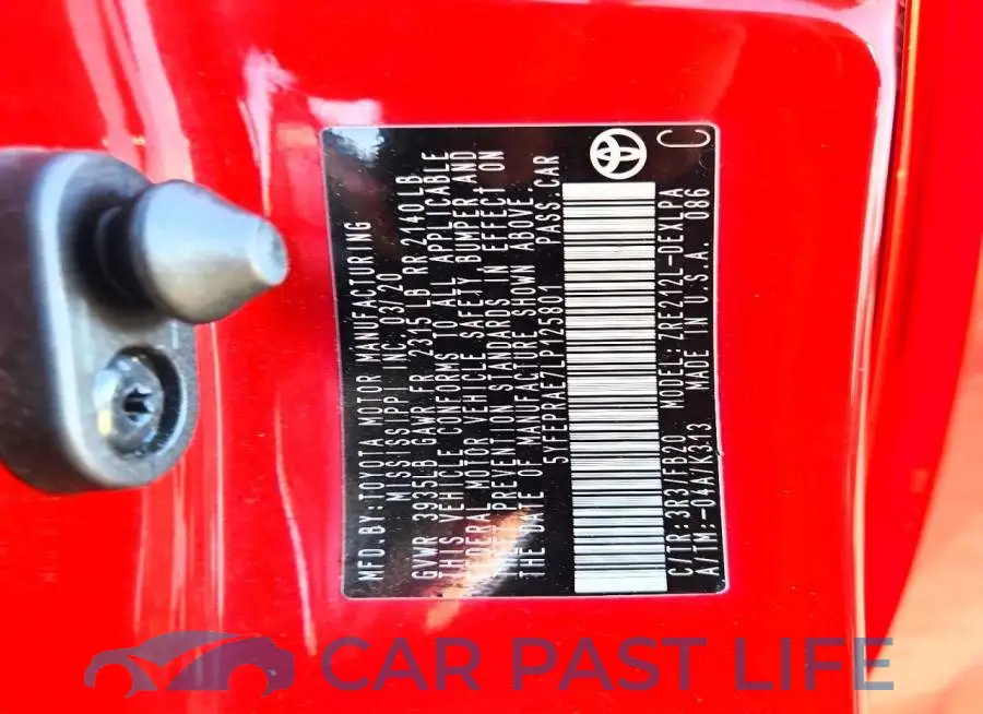 5YFEPRAE7LP125801# 13