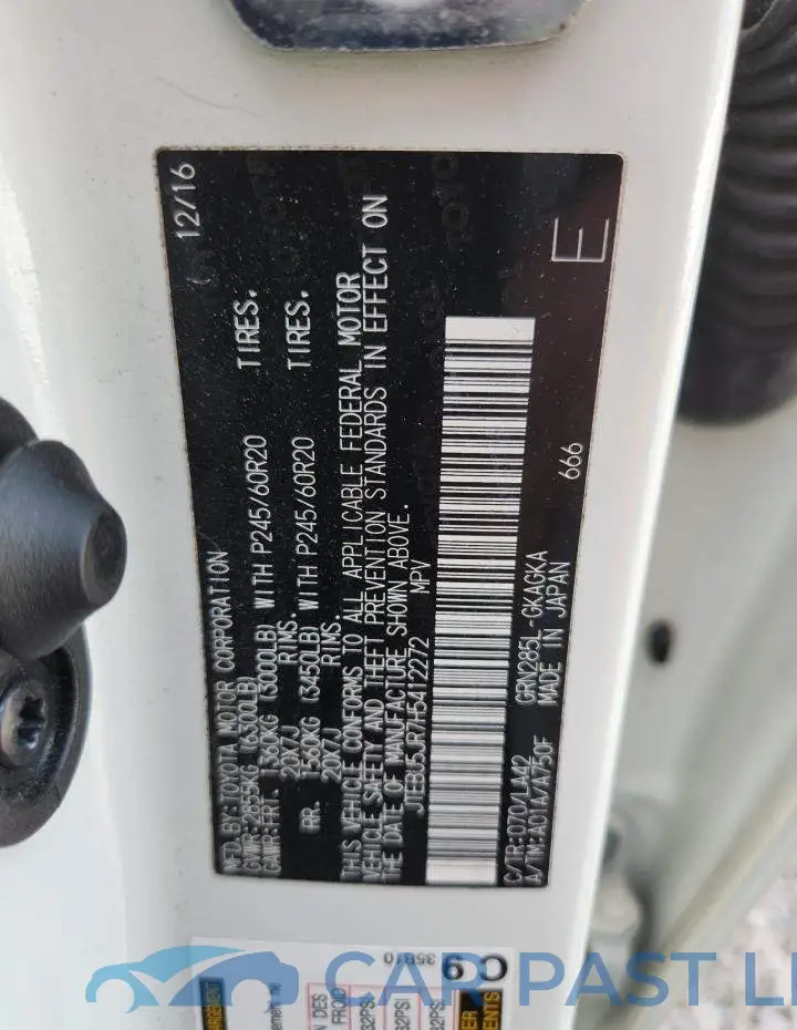 JTEBU5JR7H5412272# 13