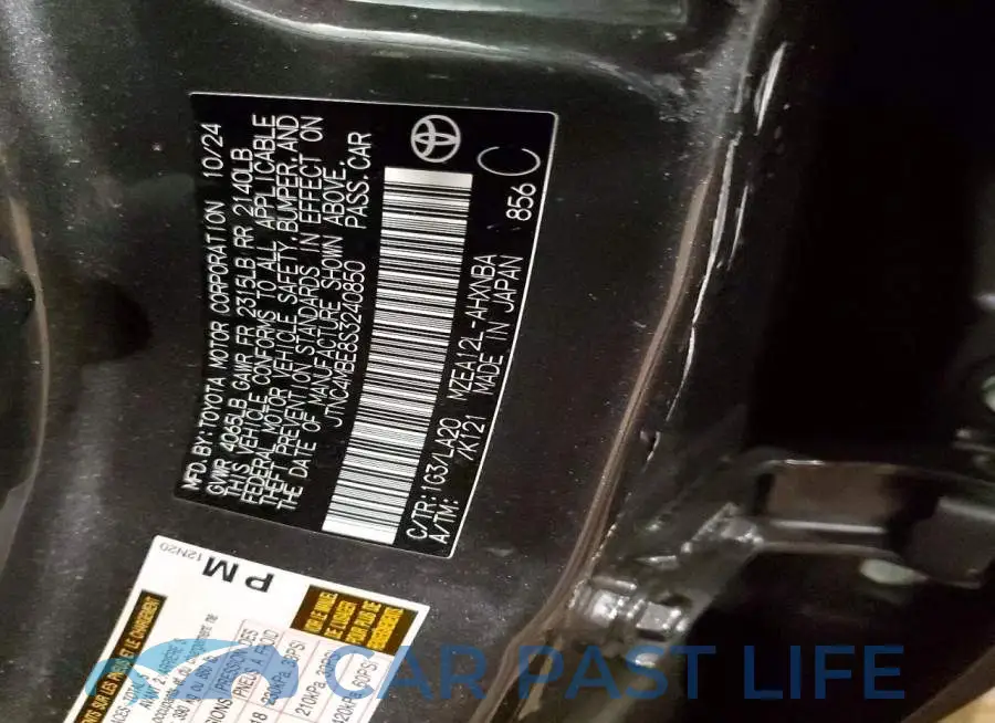 JTNC4MBE8S3240850# 13
