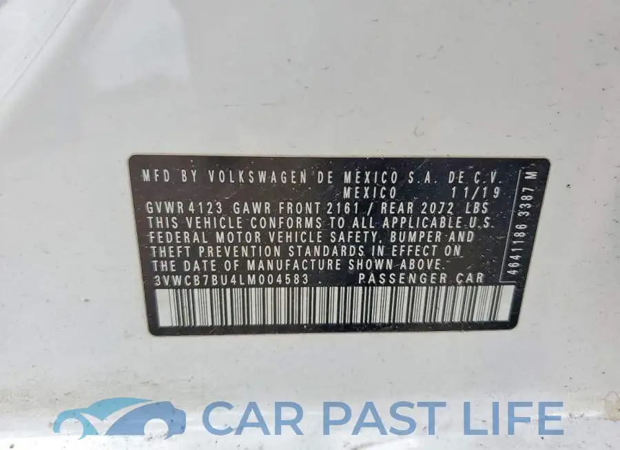 3VWCB7BU4LM004583# 13