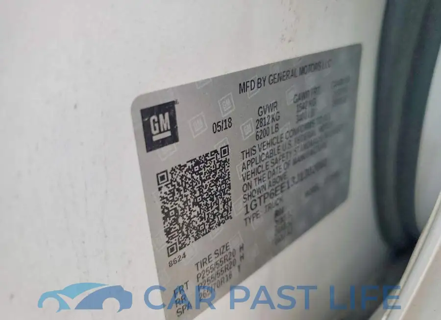 1GTP6EE13J1302082# 12