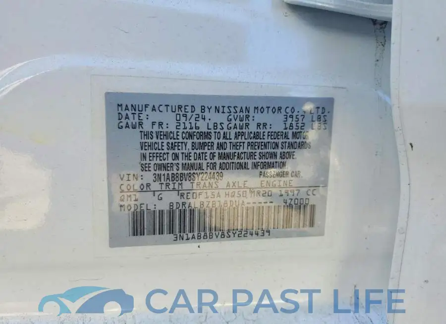 3N1AB8BV8SY224439# 13