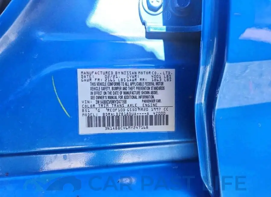 3N1AB8CV6MY247168# 13