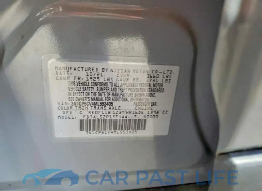 3N1CP5CV4ML553405# 13