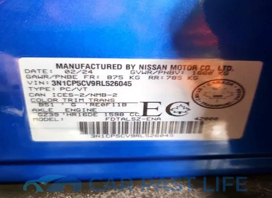 3N1CP5CV9RL526045# 13
