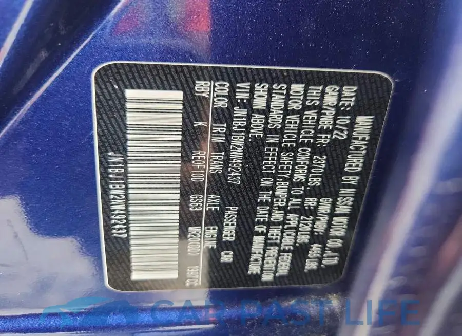 JN1BJ1BW2NW492437# 13