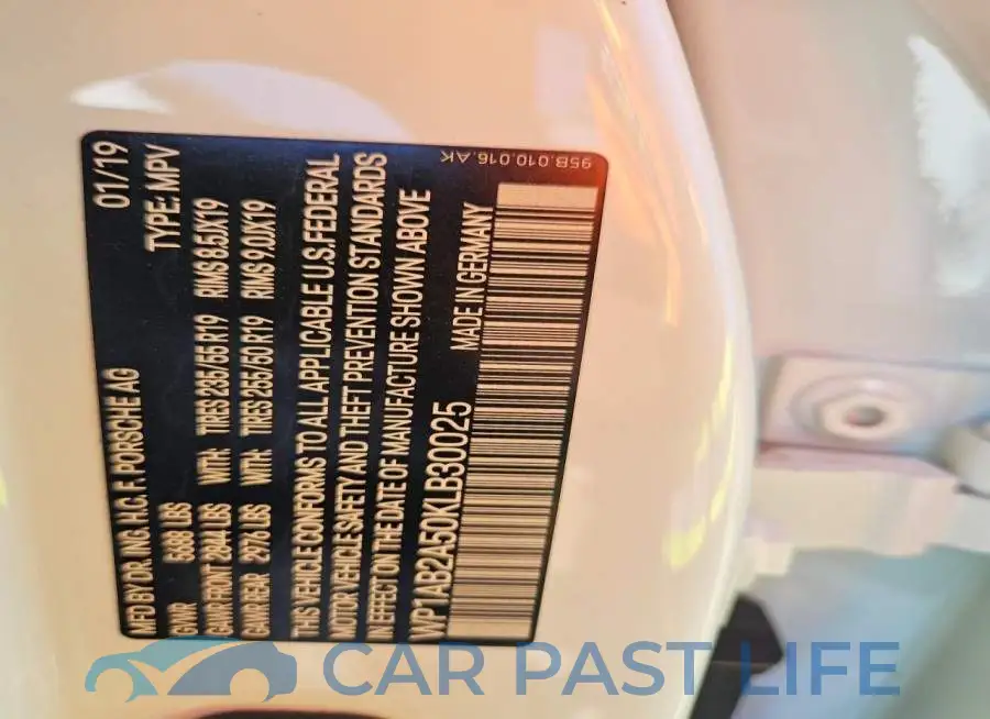WP1AB2A50KLB30025# 14