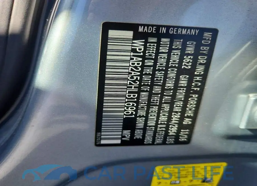 WP1AB2A52HLB16961# 12