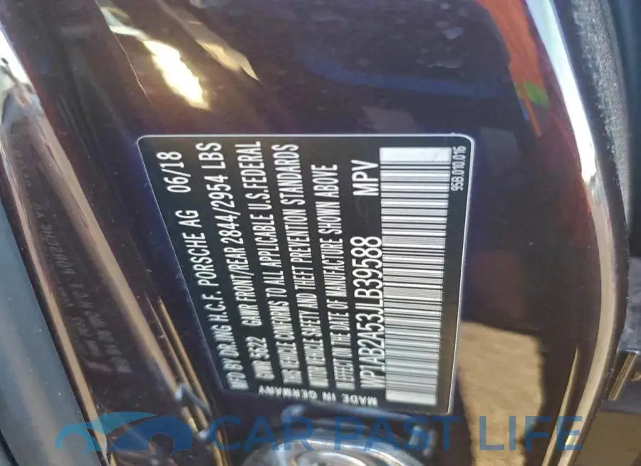 WP1AB2A53JLB39588# 13