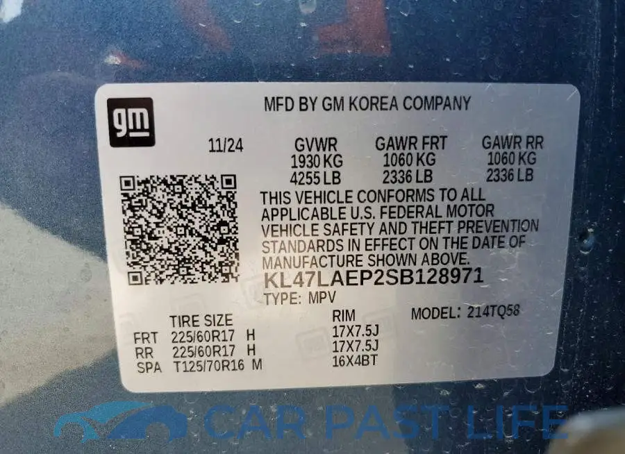 KL47LAEP2SB128971# 13