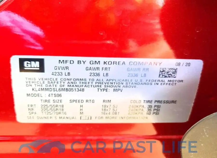 KL4MMDSL6MB051348# 12