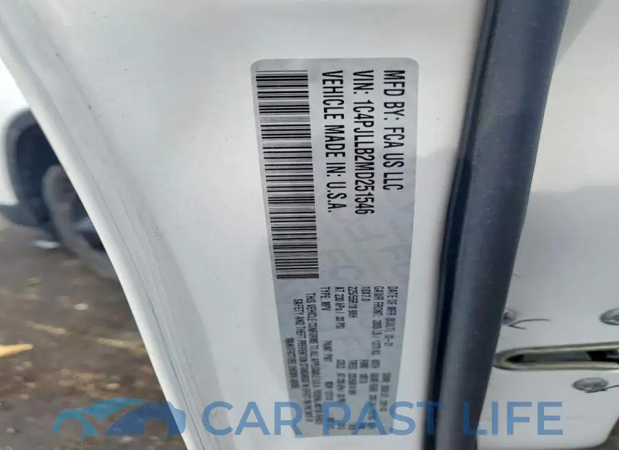 1C4PJLLB2MD251546# 13