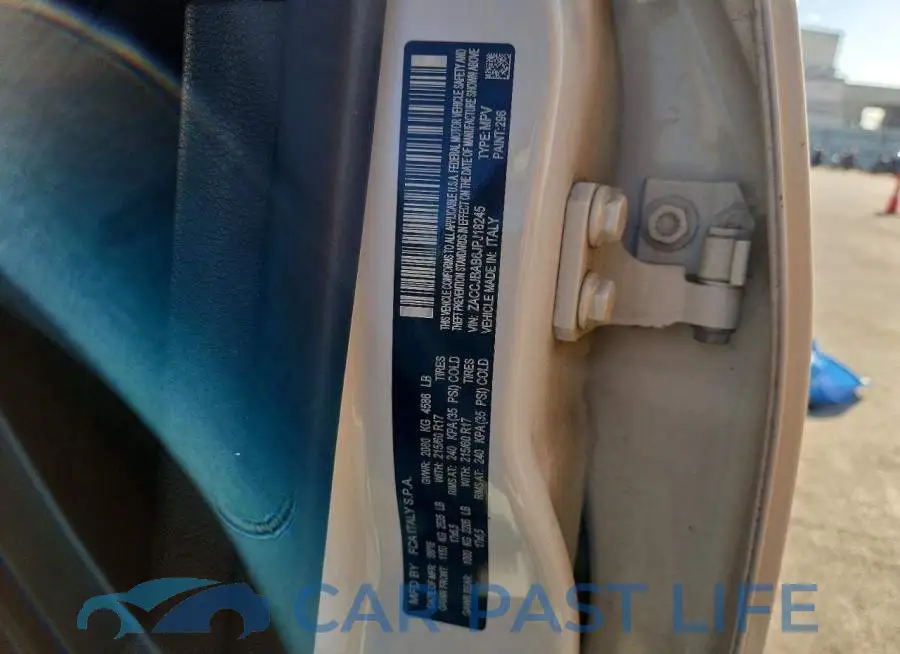 ZACCJBAB6JPJ18245# 12