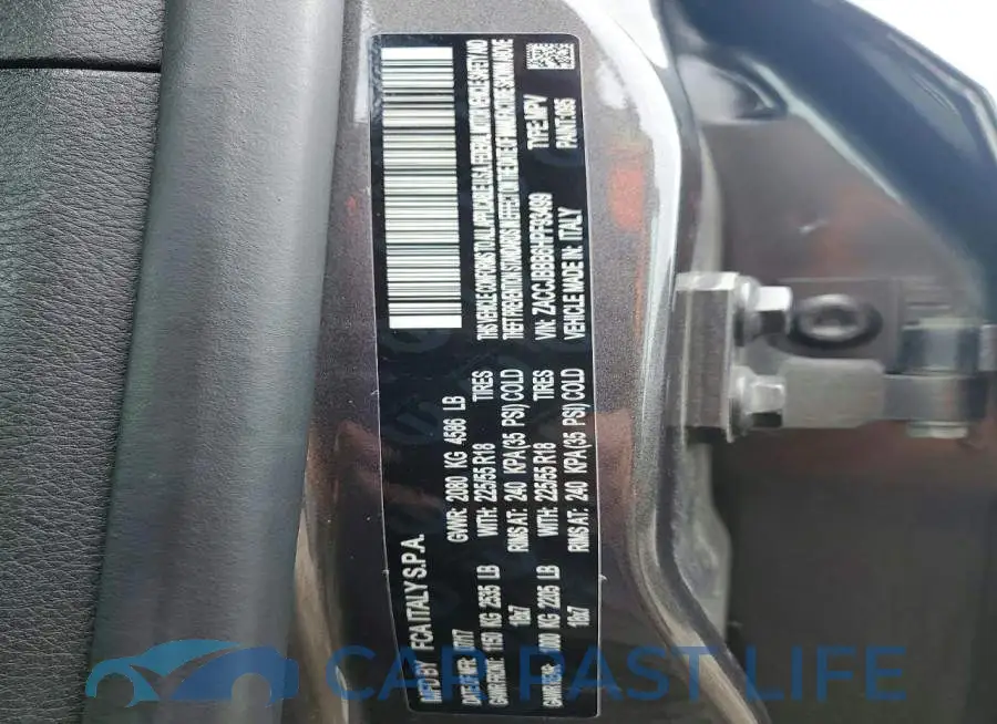 ZACCJBBB6HPF93499# 13