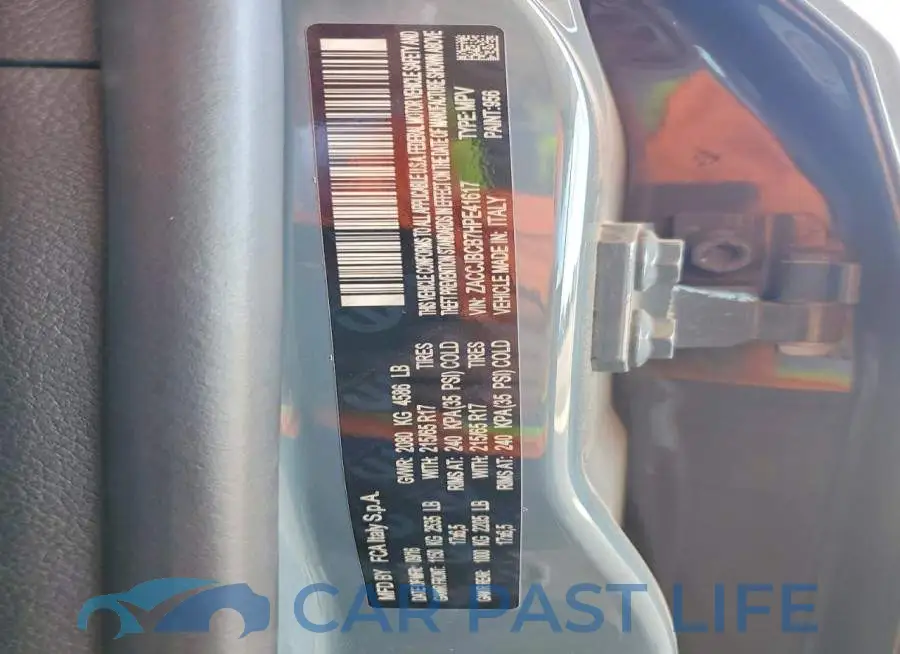 ZACCJBCB7HPE41617# 14