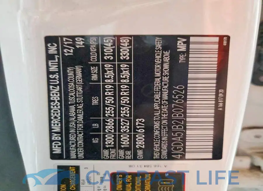 4JGDA5JB2JB076526# 13
