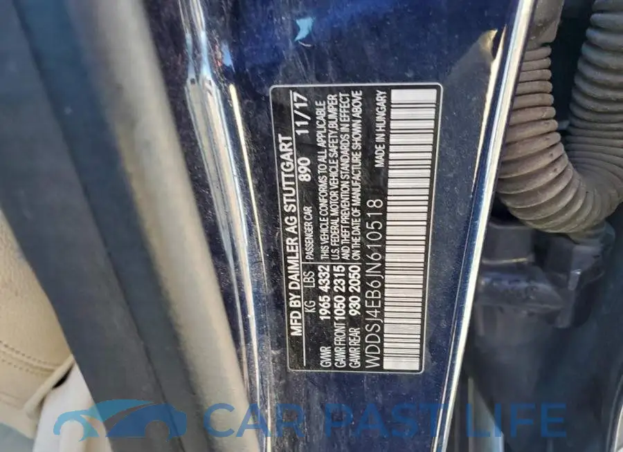 WDDSJ4EB6JN610518# 12