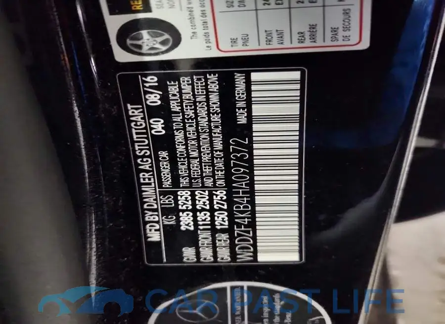 WDDZF4KB4HA097372# 12