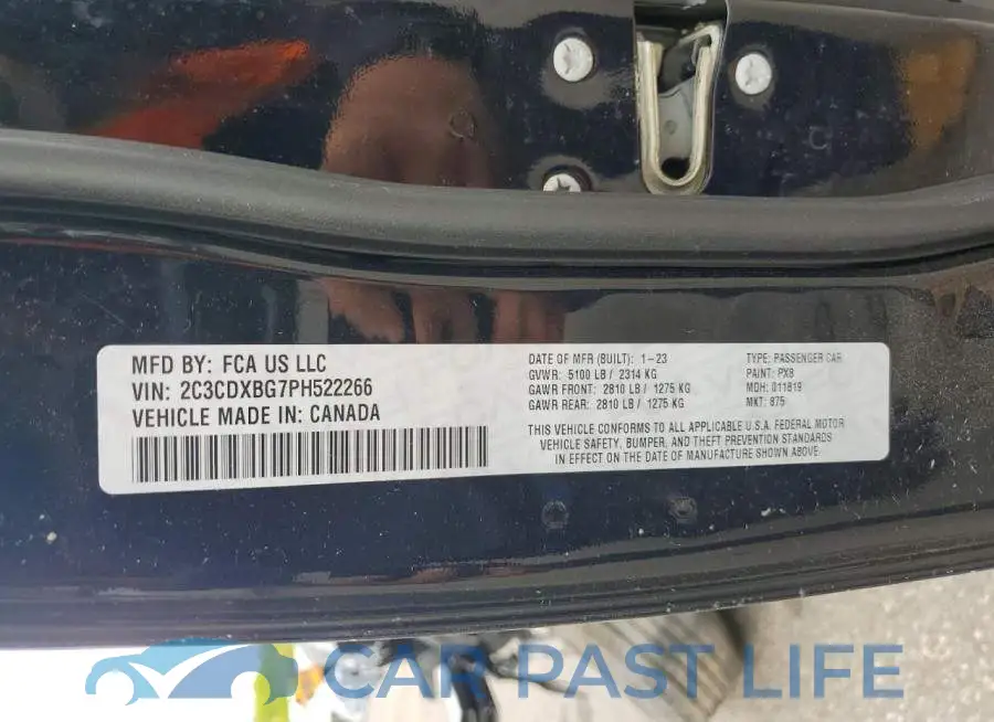 2C3CDXBG7PH522266# 13