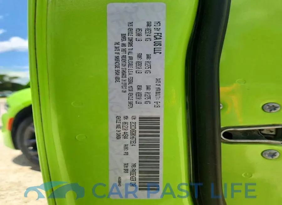 2C3CDXBG8KH673514# 13