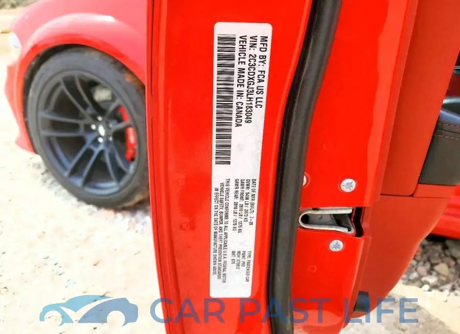 2C3CDXGJ3LH183049# 12