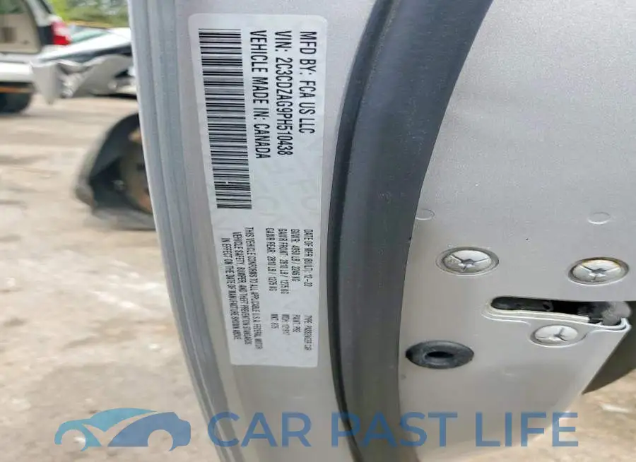 2C3CDZAG9PH510438# 12