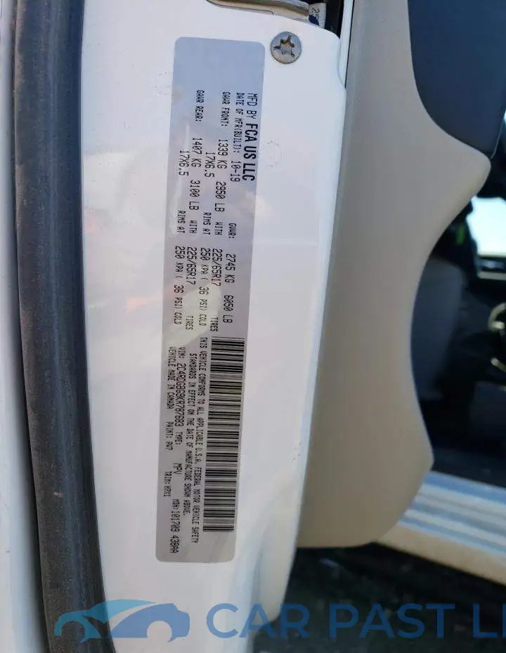 2C4RDGBG9KR787683# 14