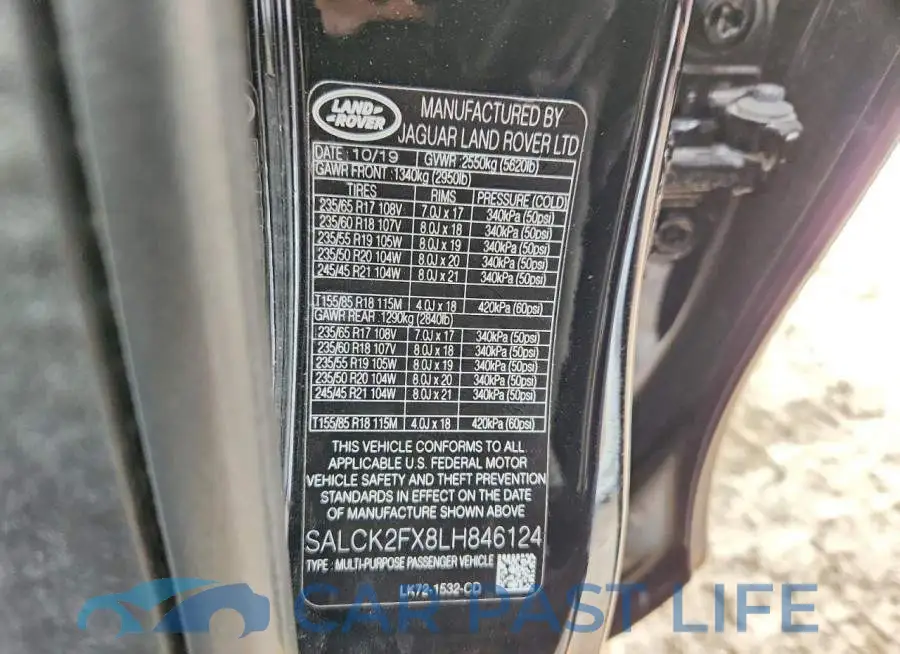 SALCK2FX8LH846124# 13