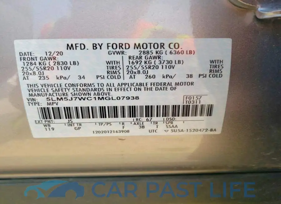 5LM5J7WC1MGL07938# 14