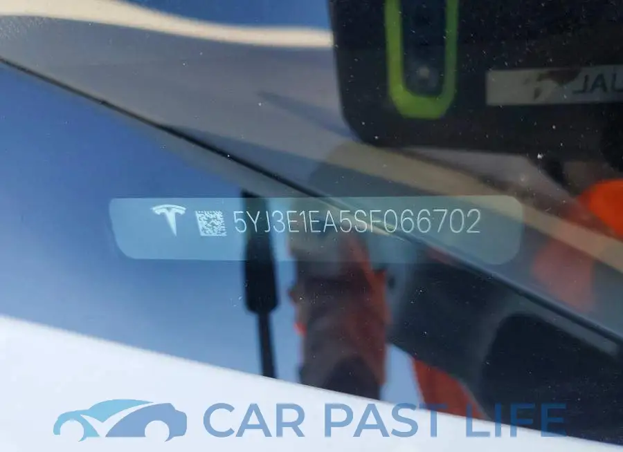 5YJ3E1EA5SF066702# 12
