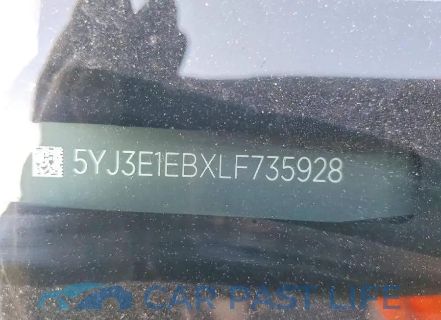 5YJ3E1EBXLF735928# 12