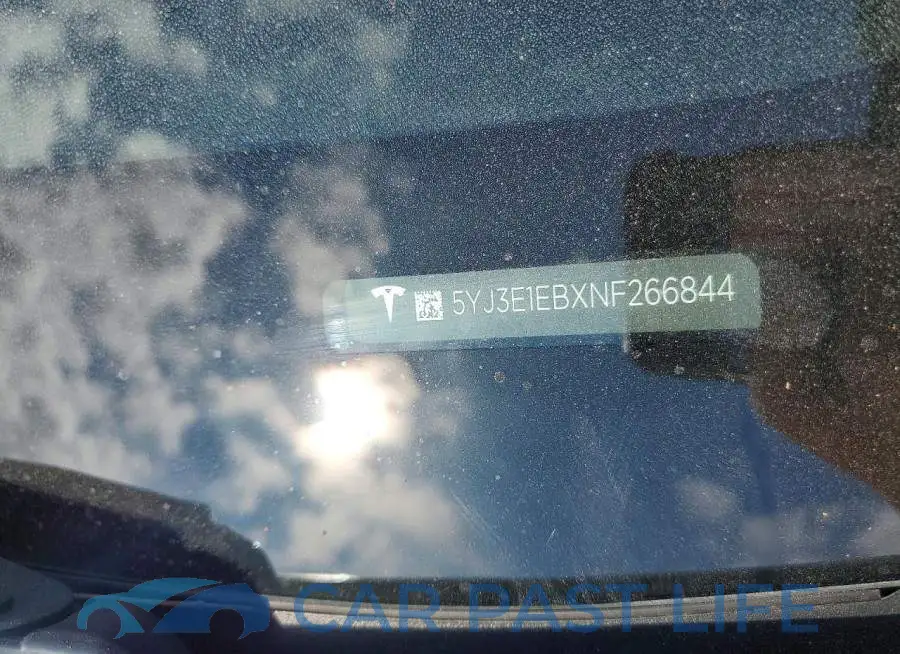 5YJ3E1EBXNF266844# 12