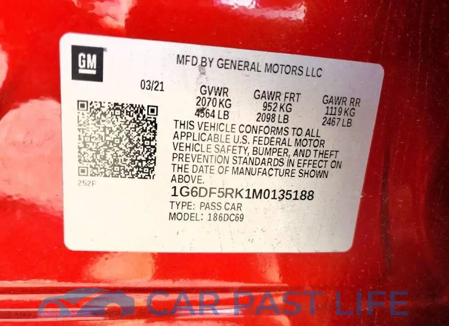 1G6DF5RK1M0135188# 12