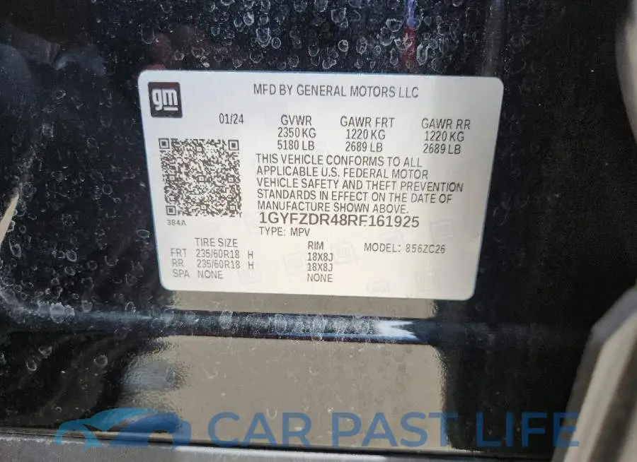 1GYFZDR48RF161925# 13