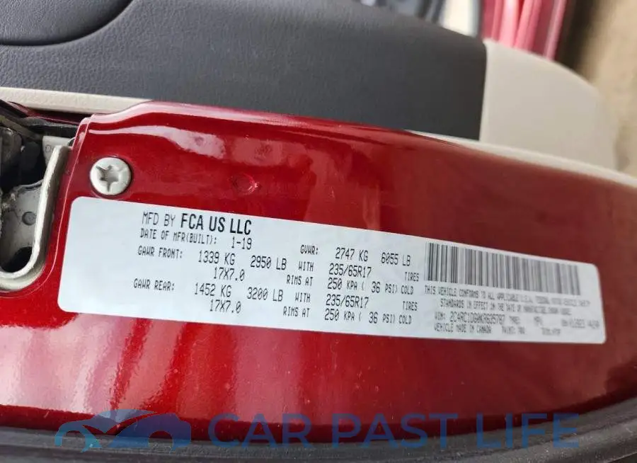 2C4RC1DG0KR635787# 13